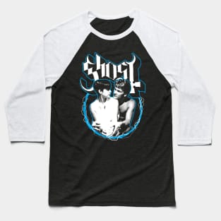 Ghost (Blue) Baseball T-Shirt